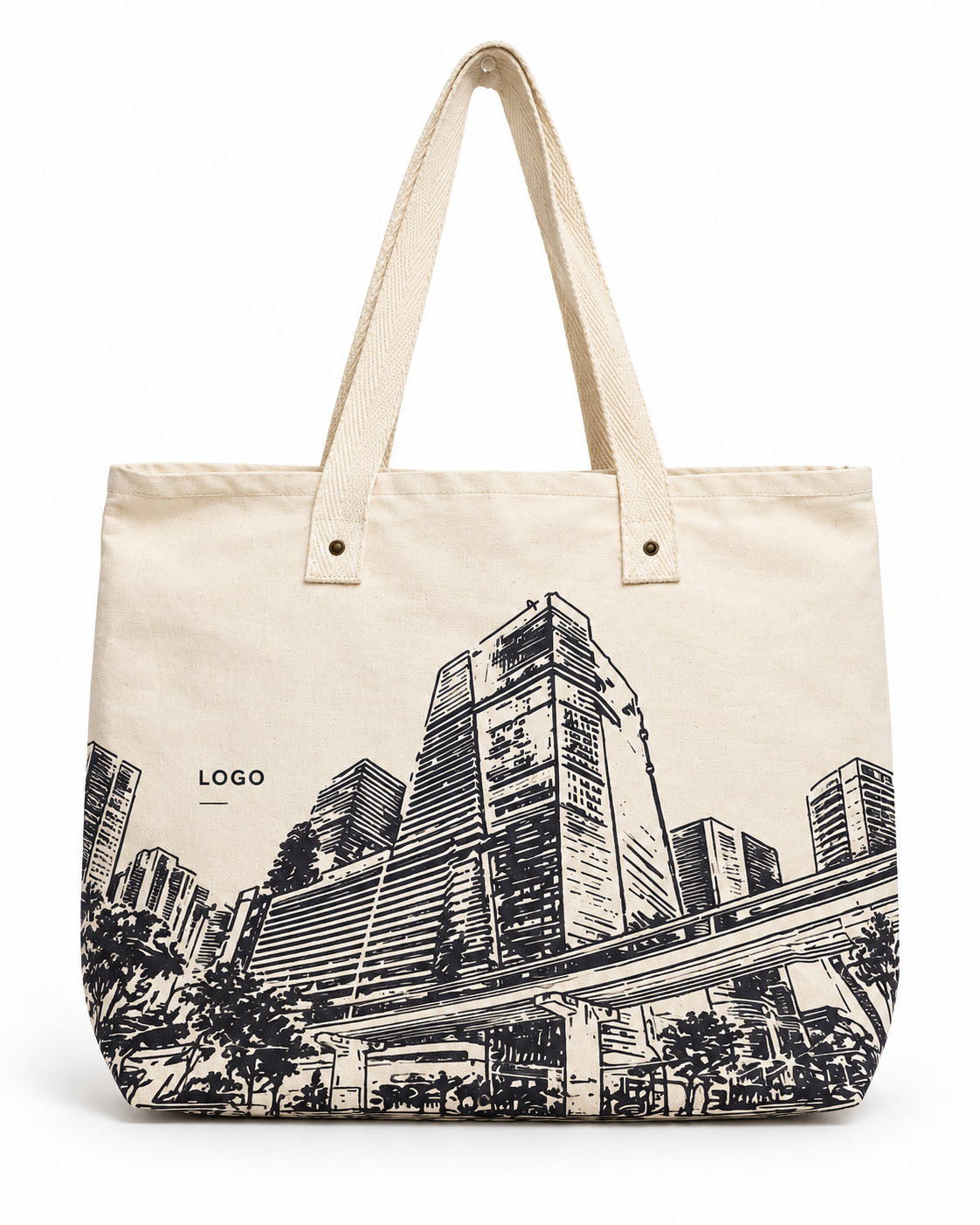 Canvas tote collection manufactured by Imagraphic