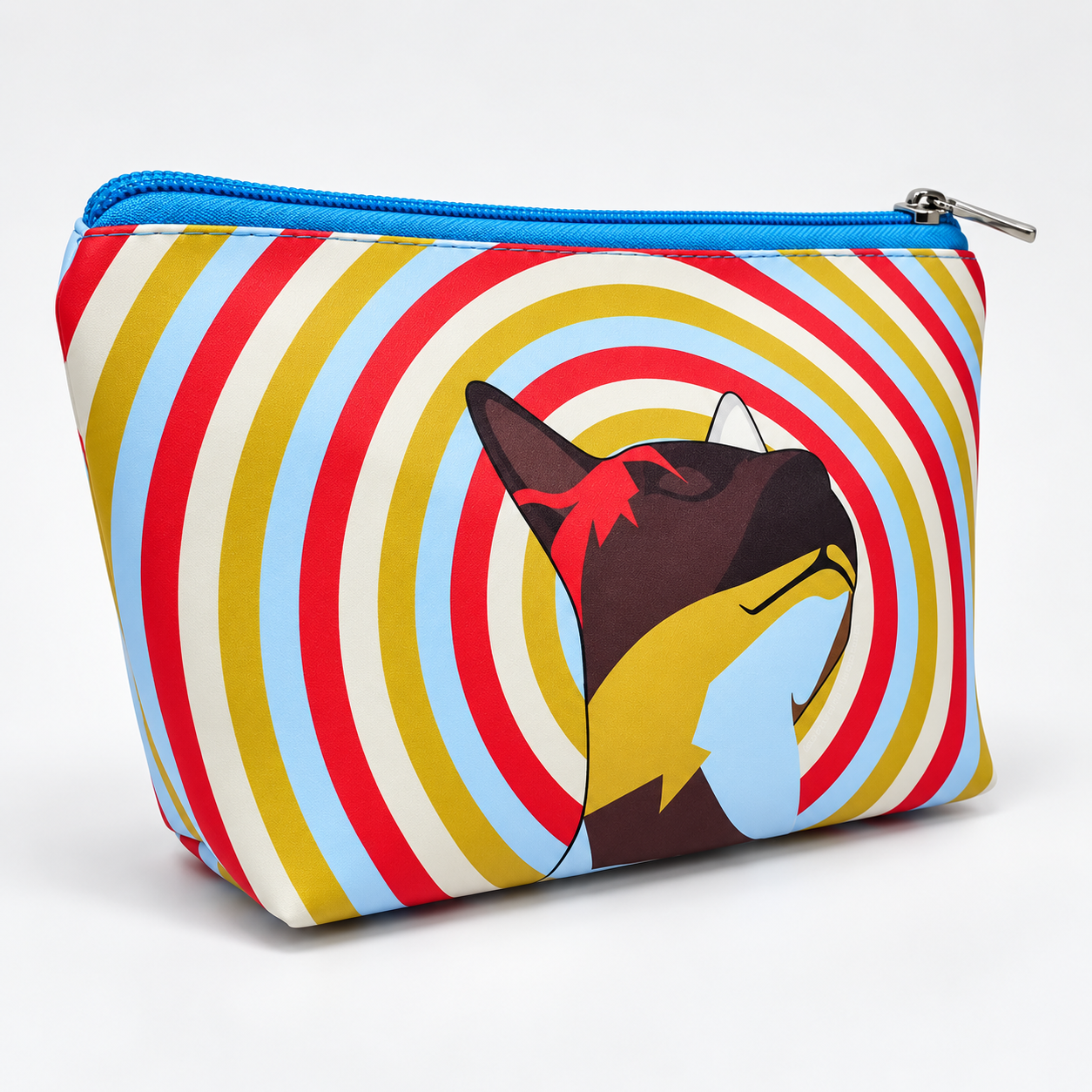 Printed cosmetic purse manufactured by Imagraphic