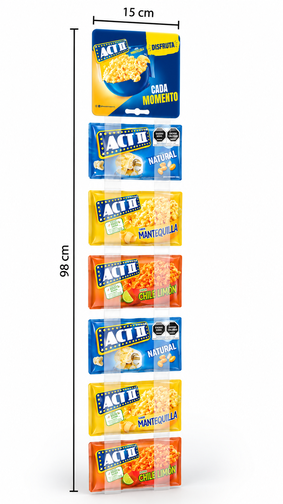 Cross-merchandising display manufactured by Imagraphic